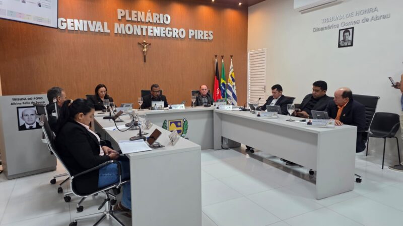 Vereadores parabenizam Presidente Morais pela construção do novo Plenário da Câmara Municipal de Catingueira