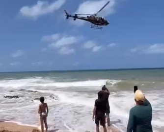 Jovem de 21 anos desaparece no mar após ser arrastado por corrente de retorno, na PB