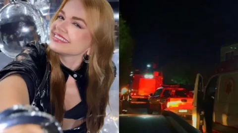 Idoso morre carbonizado e filha fica gravemente ferida durante incêndio em residência, em Patos
