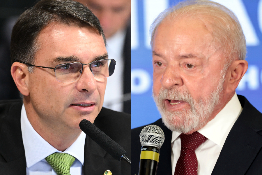 Pesquisa BTG/Nexus: Flávio Bolsonaro e Lula estão tecnicamente empatados no segundo turno