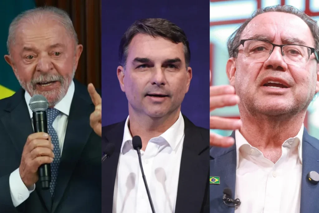 Quaest, 1º turno: Lula, 37%; Flávio Bolsonaro, 29%; Cury, 10%; Renan, 3%; Caiado, 1%; Zema, 1%