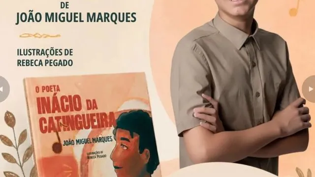 Catingueira receberá lançamento de livro infantil em cordel sobre o poeta Inácio da Catingueira